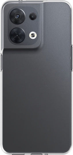 iMoshion Hoesje Geschikt voor Oppo Reno 8 5G Hoesje Siliconen - iMoshion Softcase Backcover smartphone - Transparant