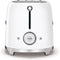 Smeg TSF01WHEU - Broodrooster - 950W 2 sleuven 6 bruining-niveaus - Wit