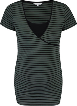 Noppies Paris - Zwangerschapsshirt - Urban Chic Stripe - Maat S