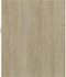 vidaXL - Wastafelkast - 80x38,5x46 - cm - bewerkt - hout - sonoma - eikenkleurig