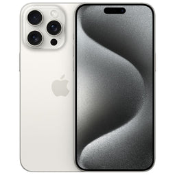 Apple iPhone 15 Pro Max - Wit titanium - 512 GB - Dubbele fysieke simkaart