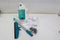 Leifheit Dry & Clean - raamzuiger met inwasser en steel - 43 cm - Turquoise