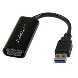Startech.com USB32VGAES - USB 3.2 naar VGA Adapter - Zwart