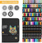 NAPI 72 - Acrylstiften Dual Tip - 72 kleuren met brush tip - Multi