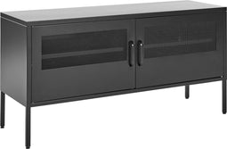 Beliani MORLEY - Kantoorkast - zwart - Staal