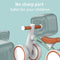 keebies Kinderloopfiets - Voor Peuters 12-24 Maanden - 25,4 cm Zithoogte - Grijs