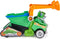 PAW Patrol The Mighty Movie - Vuilniswagen met Rocky-actiefiguur licht en geluid