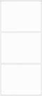 vidaXL - Schuifdeur - 90x205 - cm - gehard - glas - en - aluminium - wit