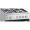 Etna FGV350RVS - Fornuis 50 cm - 4 kookzones 4 ovenstanden - Roestvrijstaal