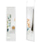 Coast - Rechthoekige full body spiegel - Hangende haken voor deur 33x119cm - Wit