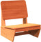 vidaXL - Tuinstoelen - 2 - st - 60x64x70,5 - cm - massief - grenenhout - wasbruin