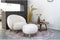House Nordic Hellerup Salontafel - Rond - Walnoot - 75x36 cm