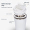 Castagnola Thermosbeker - Koffiebeker To Go - Dubbelwandig - 380 ML - RVS - Wit