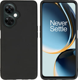 iMoshion Hoesje Geschikt voor OnePlus Nord CE 3 Hoesje Siliconen - iMoshion Color Backcover - Zwart
