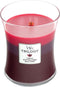 WoodWick Hourglass Trilogy Medium Geurkaars - Sun Ripened Berries - 60 branduren