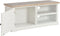 vidaXL - Tv-meubel - 90x30x40 - cm - hout - wit