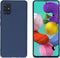 iMoshion Hoesje Geschikt voor Samsung Galaxy A51 Hoesje Siliconen - iMoshion Color Backcover - Donkerblauw
