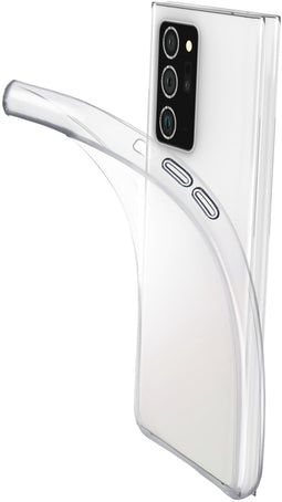 Cellular Line - Galaxy Note 20 - Soft case - Krasbestendig - Transparant