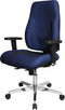 Professionele Ergonomische Thuiswerk Bureaustoel Topstar Point 91 donkerblauw