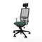 Bureaustoel met hoofdsteun Piqueras y Crespo 4B066N1