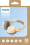 Philips TAH3209BG/00 - On-ear hoofdtelefoon - 25 uur afspeeltijd - Beige