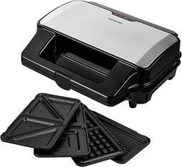 Sencor SSM 9940SS - tosti-apparaat - zilver/zwart