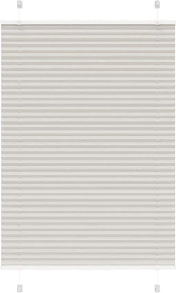 vidaXL - Plissé - rolgordijn - 100x100 - cm - stofbreedte - 99,4 - cm - polyester