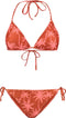 Shiwi LIZ - Bikini set - Koordsluiting - spice route brown