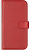 Selencia Hoesje Geschikt voor Samsung Galaxy S5 Plus / S5 Neo / S5 Hoesje Met Pasjeshouder - Selencia Echt Lederen Bookcase - Rood