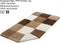 Dutch House Badmat Brest - Badmat 60X90cm - Bruin - Antislip - Badmatten - Anti Slip Douchemat - Badkamer Mat - Snel Absorberend - Snel Drogende Badmat
