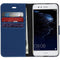 Accezz Hoesje Geschikt voor Huawei P10 Lite Hoesje Met Pasjeshouder - Accezz Wallet Softcase Bookcase - Blauw