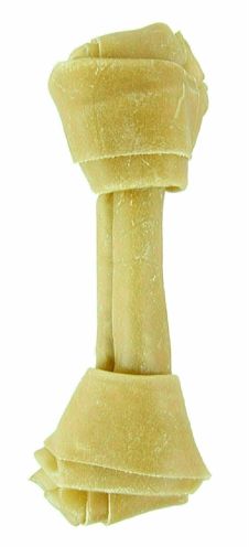 Petsnack - Hondensnack - Geknoopt Kauwbot - Gedroogde Buffelhuid - 25.5 cm - 160 gr - 5 stuks