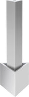 vidaXL - Tuinfontein - 37,7x32,6x110 - cm - roestvrij - staal - zilverkleurig