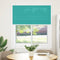 vidaXL - Plissé - rolgordijn - 115x100cm - stofbreedte - 114,4cm - petrol - groen