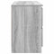 vidaXL - Tv-meubel - 100x35x54 - cm - bewerkt - hout - grijs - sonoma - eikenkleurig