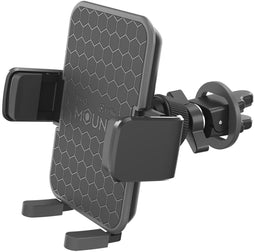 Celly Mount Vent Plus - Universele smartphone autohouder - One-touch functie 360° draaibaar - Zwart