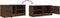 vidaXL - Tv-meubelen - 2 - st - 80x35x36,5 - cm - bewerkt - hout - bruin - eikenkleur