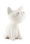 Dhink spaarpot Silly kat - Kleur - Wit