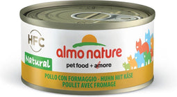 Almo Nature Kat HFC Natvoer - Natural - Kip met Kaas 24 x 70g