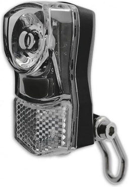 Büchel Koplamp Kroonbout Led 15 Lux Batterij Zwart