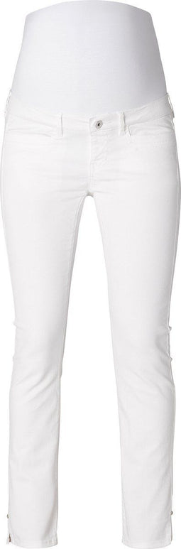 Supermom - 7/8 Skinny Jeans - Over the belly - Wit (maat 30)