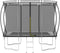 Trampolineset rechthoekig 150 kg 274x183x76 cm