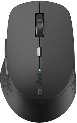 Rapoo M300 - Draadloze Muis - Multimodus Bluetooth 3.0/4.0/2.4 GHz - Donkergrijs