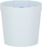 Esschert Design Raambloempot - Zuignap - Verhoogde bodem - D13.5cm x H 12.10cm - Wit