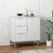 vidaXL - Dressoir - MOLDE - 76,5x40x80 - cm - massief - grenenhout - wit