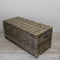 Opbergmand - Met deksel - 95x45x45 - Riet - Rotan - Grey