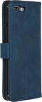 iMoshion Hoesje Geschikt voor iPhone 8 Plus / 7 Plus Hoesje Met Pasjeshouder - iMoshion Luxe Bookcase - Donkerblauw