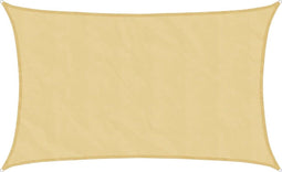 vidaXL - Zonnezeil - 8x5 - m - 100% - polyester - oxford - zandkleurig