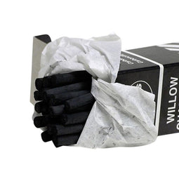 Houtskool coates 5-6mm 25st | Doos a 25 stuk