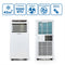 DHome DA9KWE supplied by Daewoo - 3-in-1 Mobiele Airco 9000 BTU - Luchtontvochtiging - Met Ventilatorstand - Aircooler - Airconditioning Voor Slaapkamer en Woonkamer